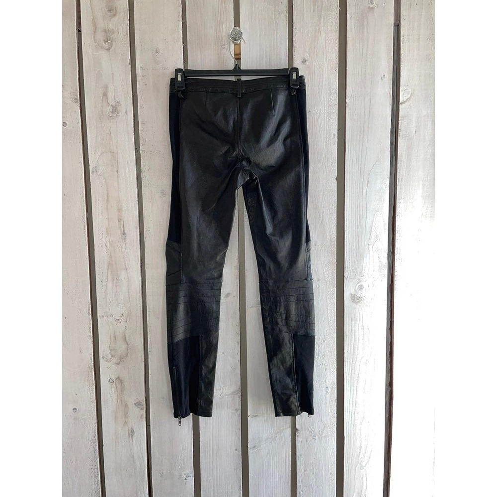 Leith leather skinny pant size 6 - Picture 4 of 7
